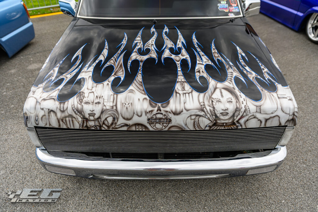 Cars and trucks from Battle in Bama show