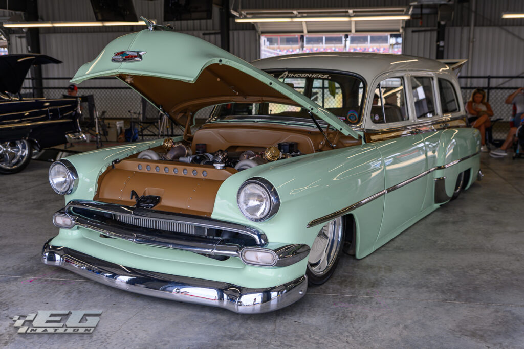 Cars and trucks from Battle in Bama show