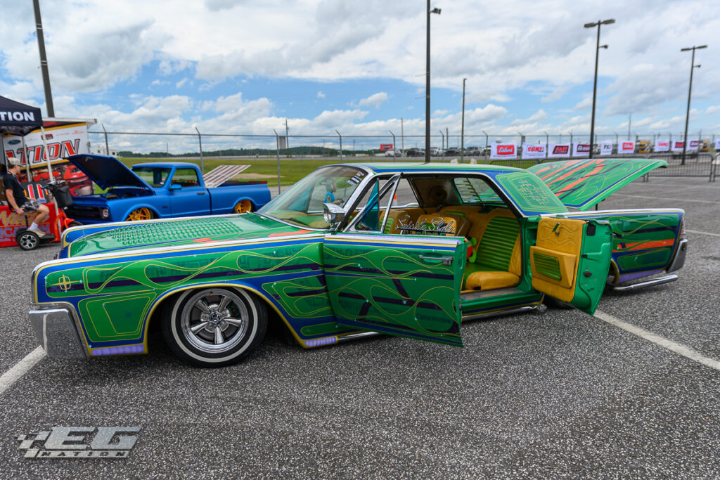Cars and trucks from Battle in Bama show
