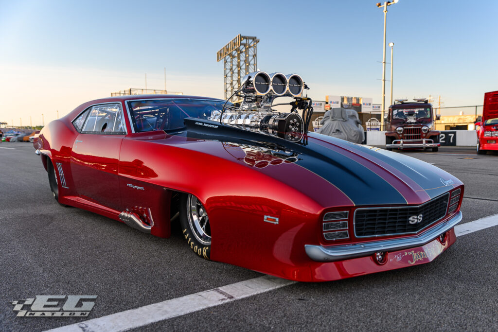 Cars and trucks from Battle in Bama show