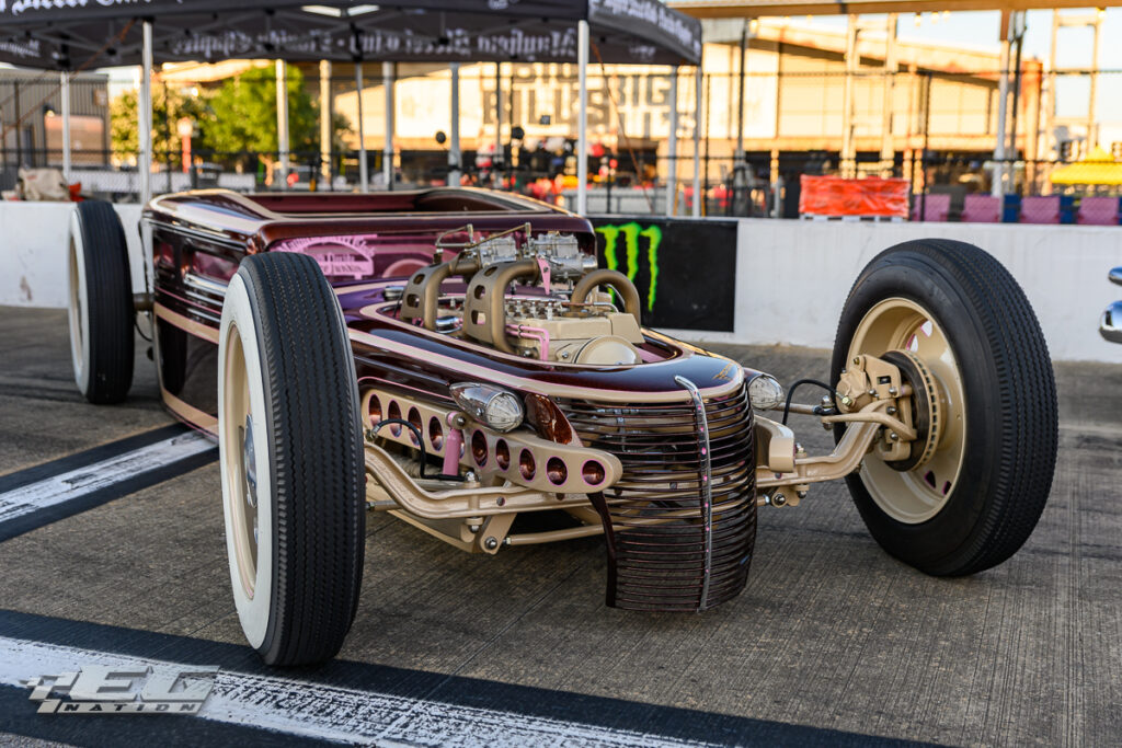 Cars and trucks from Battle in Bama show