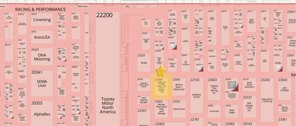 SEMA Show 2025 Central Hall
